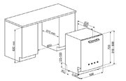 Встраиваемая посудомоечная машина Smeg ST2FABRD2 фото 4 в Краснодаре