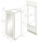 Винный шкаф De Dietrich DWSL 980 X фото 3 в Краснодаре