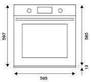 Духовой шкаф Bertazzoni F6011MODVTN фото 2 в Краснодаре
