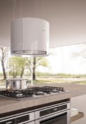 Вытяжка Falmec Eolo isola 45 (450) (с системой E.ion) ECP white фото 3 в Краснодаре