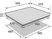 Газовая варочная панель Brandt BPG6413B фото 4 в Краснодаре