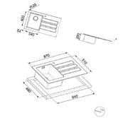 Мойка Смег LMN1VNS фото 2 в Краснодаре Мойка Smeg LMN1VNS фото 2 в Краснодаре