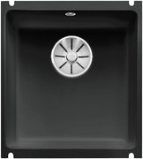 Мойка Blanco SUBLINE 375-U керамика отводная арматура InFino® черный Мойка Blanco SUBLINE 375-U керамика отводная арматура InFino® черный