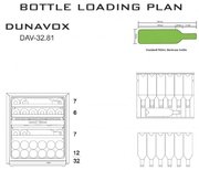 Винный шкаф Dunavox DAV-32.81DW.TO фото 4 в Краснодаре