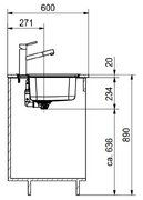 Мойка Франке BCX 610-42 TL сталь фото 4 в Краснодаре Мойка Franke BCX 610-42 TL сталь фото 4 в Краснодаре