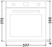 Духовой шкаф Smeg SOP6102TB3 фото 3 в Краснодаре