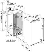 Встраиваемый холодильник Liebherr IK 2750 Premium фото 3 в Краснодаре