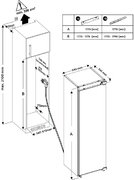 Встраиваемый морозильник Schaub Lorenz SLF E225WE фото 3 в Краснодаре
