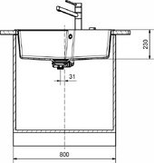 Мойка Франке UBG 610-72 грифельный серый фото 4 в Краснодаре Мойка Franke UBG 610-72 грифельный серый фото 4 в Краснодаре