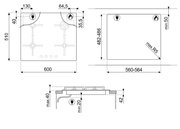 Варочная панель Smeg PV164N2 фото 4 в Краснодаре