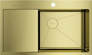 Мойка Omoikiri AKISAME 86 SIDE LG-R светлое золото крыло слева Мойка Omoikiri AKISAME 86 SIDE LG-R светлое золото крыло слева