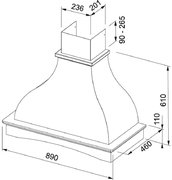 Вытяжка Franke FCS 90 O1 фото 2 в Краснодаре