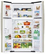 Холодильник Hitachi R-W722FPU1X GBK черное стекло фото 2 в Краснодаре