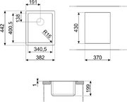 Мойка Smeg VFU34SFR фото 4 в Краснодаре