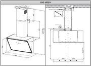 Вытяжка Korting KHC 69059 RGB фото 2 в Краснодаре
