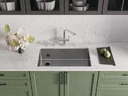 Смеситель Omoikiri KARATSU-S BN нержавеющая сталь фото 4 в Краснодаре