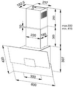 Вытяжка Korting KHC 66373 BXGN фото 4 в Краснодаре