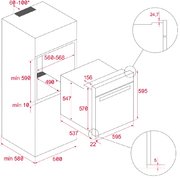 Духовой шкаф Teka HBB 720 WH фото 2 в Краснодаре