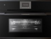 Компактный духовой шкаф с микроволнами Kuppersbusch CBM 6550.0 S6 Black Steel