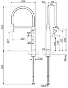 Смеситель Smeg MDF50SS фото 2 в Краснодаре
