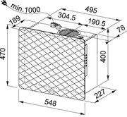 Вытяжка Franke IMPRESS 603 GY фото 2 в Краснодаре