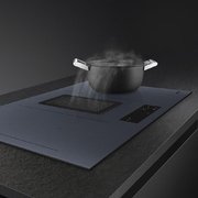 Индукционная варочная панель со встроенной вытяжкой Smeg HOBD182DG фото 4 в Краснодаре