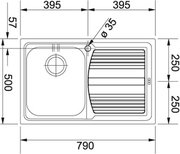 Мойка Франке LLL 611 крыло слева фото 2 в Краснодаре Мойка Franke LLL 611 крыло слева фото 2 в Краснодаре