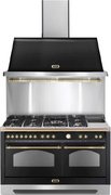 Вытяжка Lofra DOLCEVITA 150 BLACK MATT & BRASS фото 4 в Краснодаре