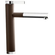 Смеситель Blanco Linee-S Silgranit серый беж Смеситель Blanco Linee-S Silgranit серый беж