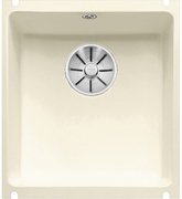 Мойка Бланко SUBLINE 375-U керамика отводная арматура InFino® глянцевая магнолия фото в Краснодаре Мойка Blanco SUBLINE 375-U керамика отводная арматура InFino® глянцевая магнолия фото в Краснодаре