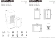 Винный шкаф Dunavox DAB-49.116DW.TO фото 2 в Краснодаре