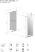 Винный шкаф Dunavox DX-123.338DSS фото 3 в Краснодаре