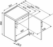 Холодильник Liebherr T 1414 Comfort фото 2 в Краснодаре