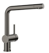 Смеситель Бланко LINUS 527732 черная сталь фото в Краснодаре Смеситель Blanco LINUS 527732 черная сталь фото в Краснодаре