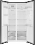 Отдельностоящий холодильник с инвертором и подачей воды Weissgauff WSBS 590 Inverter NoFrost Water Dispenser Grey фото 2 в Краснодаре