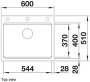 Мойка BLANCO ETAGON 6 Silgranit темная скала фото 4 в Краснодаре Мойка BLANCO ETAGON 6 Silgranit темная скала фото 4 в Краснодаре