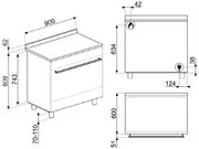 Варочный центр Smeg SUK91MFX9 фото 4 в Краснодаре