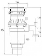 Измельчитель пищевых отходов Bone Crusher BC 810-Slim Line фото 4 в Краснодаре