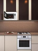 Встраиваемая микроволновая печь KRONA LAUNE 60 WH DOTS K фото 3 в Краснодаре