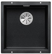 Мойка Blanco SUBLINE 400-U SILGRANIT отводная арматура InFino® антрацит Мойка Blanco SUBLINE 400-U SILGRANIT отводная арматура InFino® антрацит