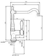 Смеситель Smeg MIR6CR фото 3 в Краснодаре