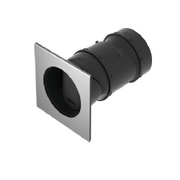 Выпускной патрубок (короб), устанавливаемый в стену BORA UEBR/1 фото в Краснодаре