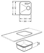 Мойка Смег UM34 фото 2 в Краснодаре Мойка Smeg UM34 фото 2 в Краснодаре