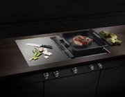 Индукционная варочная панель с вытяжкой Kuppersbusch KMI 9850.0 SR фото 2 в Краснодаре