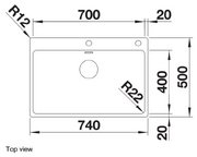 Мойка BLANCO ANDANO 700-IF/A нержавеющая сталь, клапан-автомат фото 3 в Краснодаре Мойка BLANCO ANDANO 700-IF/A нержавеющая сталь, клапан-автомат фото 3 в Краснодаре