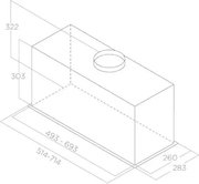 Встраиваемая вытяжка Elica LANE SENSOR IX/A/72 фото 3 в Краснодаре