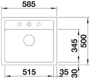 Мойка BLANCO LEGRA 6 Silgranit кофе фото 4 в Краснодаре Мойка BLANCO LEGRA 6 Silgranit кофе фото 4 в Краснодаре