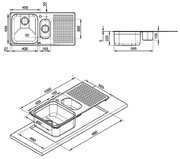 Мойка Смег LTS102S-2 фото 3 в Краснодаре Мойка Smeg LTS102S-2 фото 3 в Краснодаре