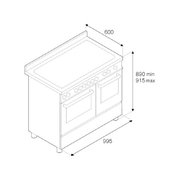 Варочный центр Bertazzoni HER100 6 MFE D VI T фото 4 в Краснодаре