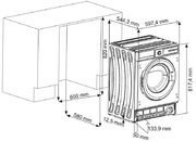 Встраиваемая стиральная машина Vestfrost VF714BI03W фото 4 в Краснодаре